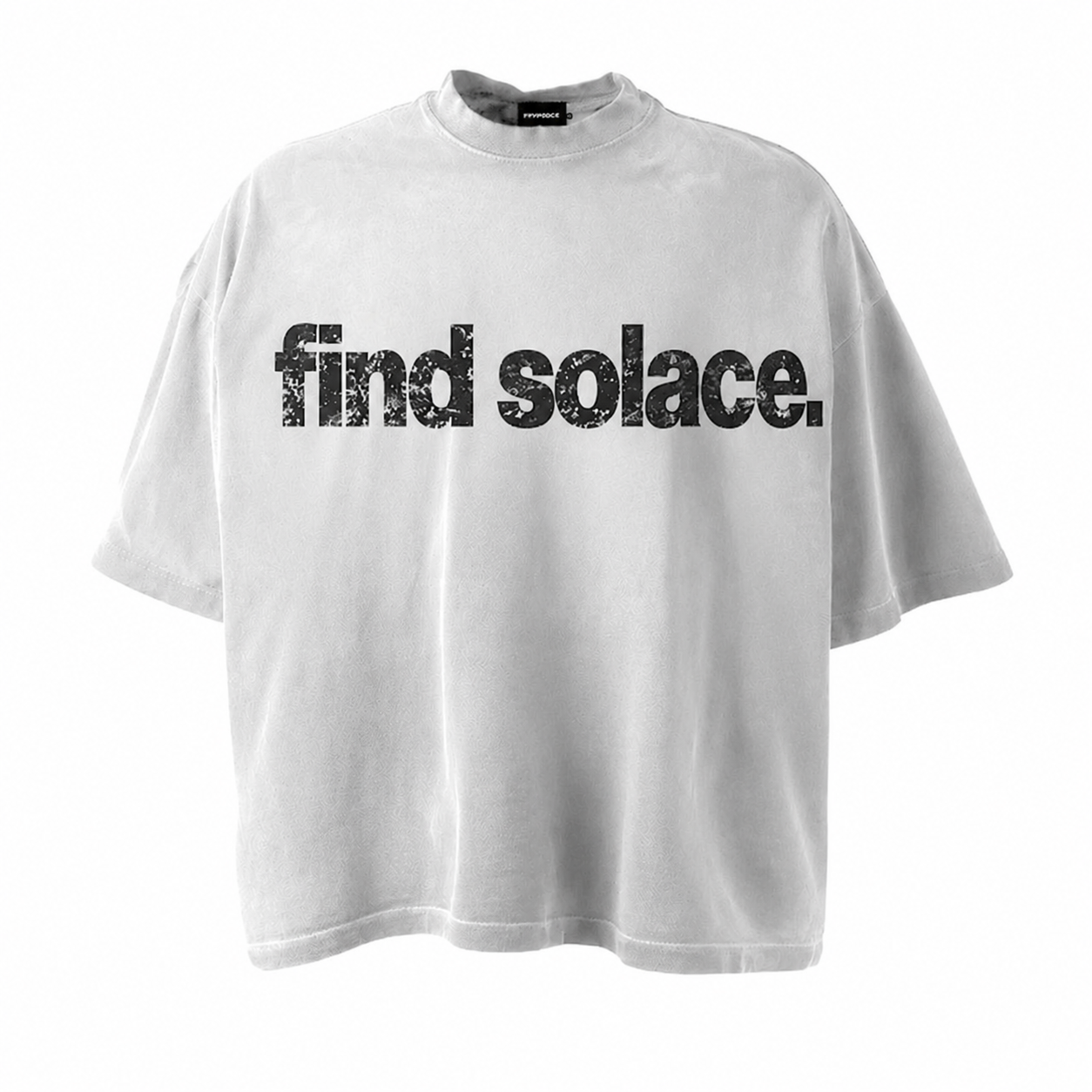 Find Solace Tee Vintage White